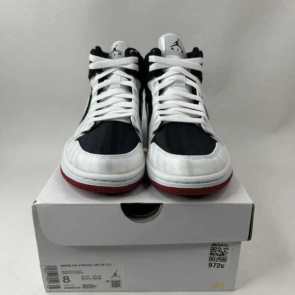 Nike Shoes Air Jordan 1 Mid SE WMNS “Utility/Black Gym Red” 2024